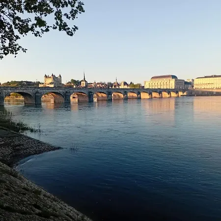 Apartman Tiny, Bright Architect-designed Loft, King Size Saumur